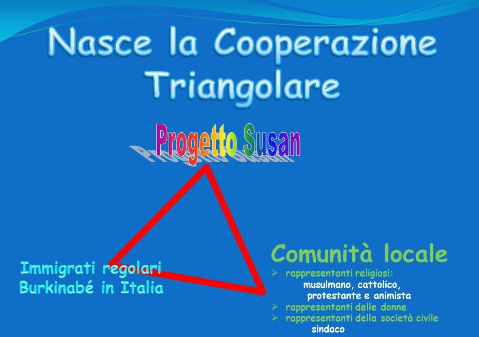 Come è nata la Cooperazione triangolare di Progetto Susan