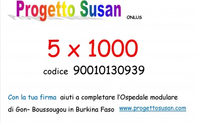 5 x 1000 Il miglior risultato di sempre!